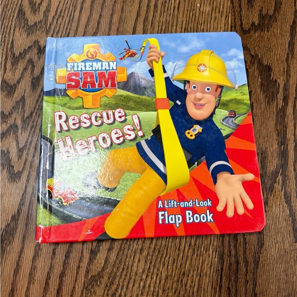 Fireman Sam lift flap book
